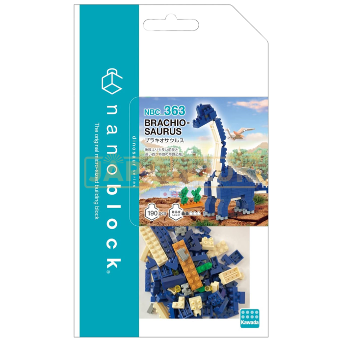 Nanoblock Dinosaur Series - Brachiosaurus NBC_363