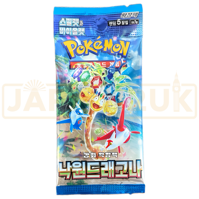 Pokemon Paradise Dragona sv7a Korean Booster Pack