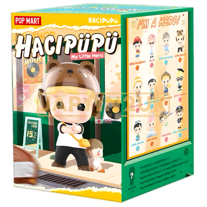 POP MART HACIPUPU - My little Hero Blind Box