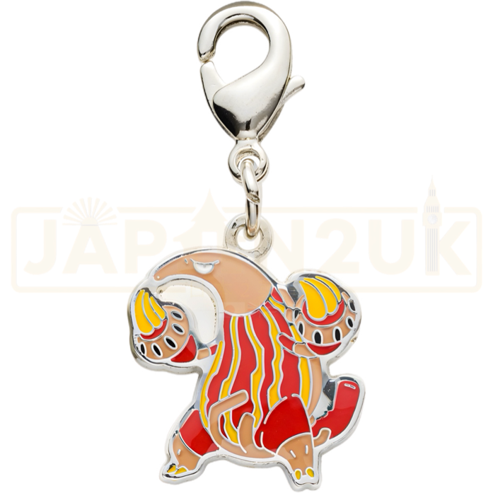 Pokemon Center Japan - Heatmor Metal Charm/Keychain