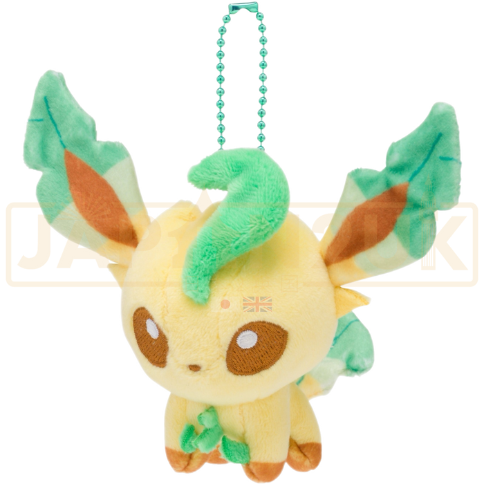 Pokemon Center Japan - 0470 Leafeon Pokemon Dolls Keychain Plush