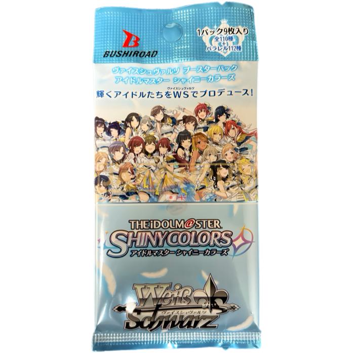 Weiss Schwarz The Idolmaster Shiny Colors Japanese Booster Pack