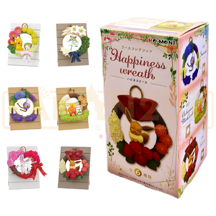 Re-Ment Pokemon Wreath Collection - Happiness Wreath Blind Box