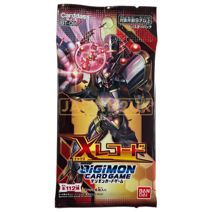 Digimon X Record BT-09 Japanese Booster Pack