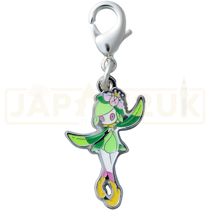 Pokemon Center Japan - 0549 Lilligant (Hisuian) Metal Charm/Keychain