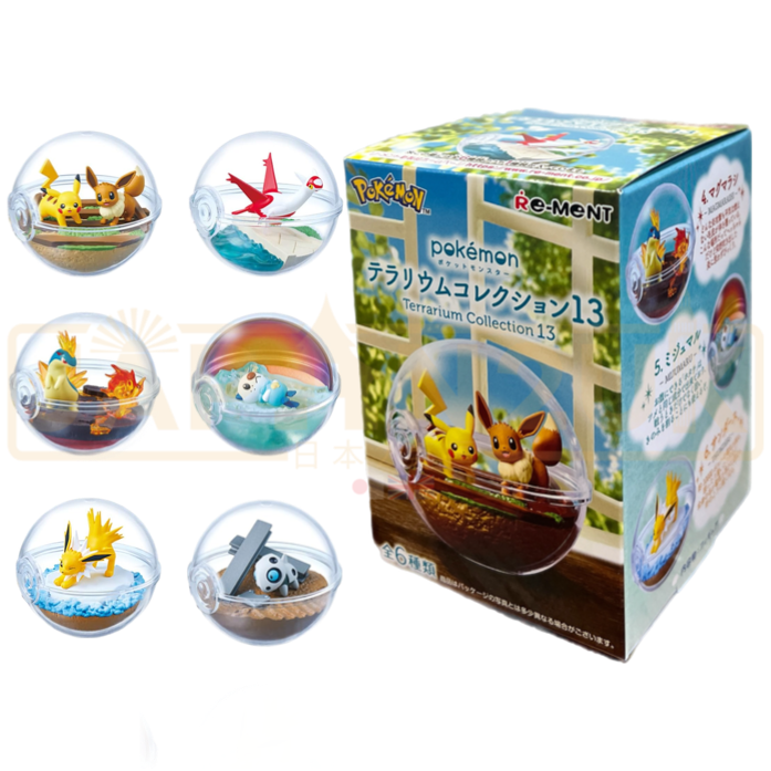 Re-Ment Pokemon Terrarium Collection 13 Blind Box