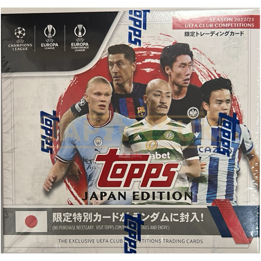 Topps UEFA Champions League 2023 Japan Edition Hobby Box — Japan2UK