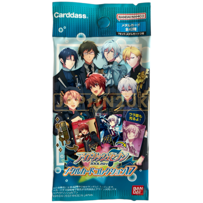 Carddass IDOLiSH7 Metal Card Collection 17 Japanese Booster Pack