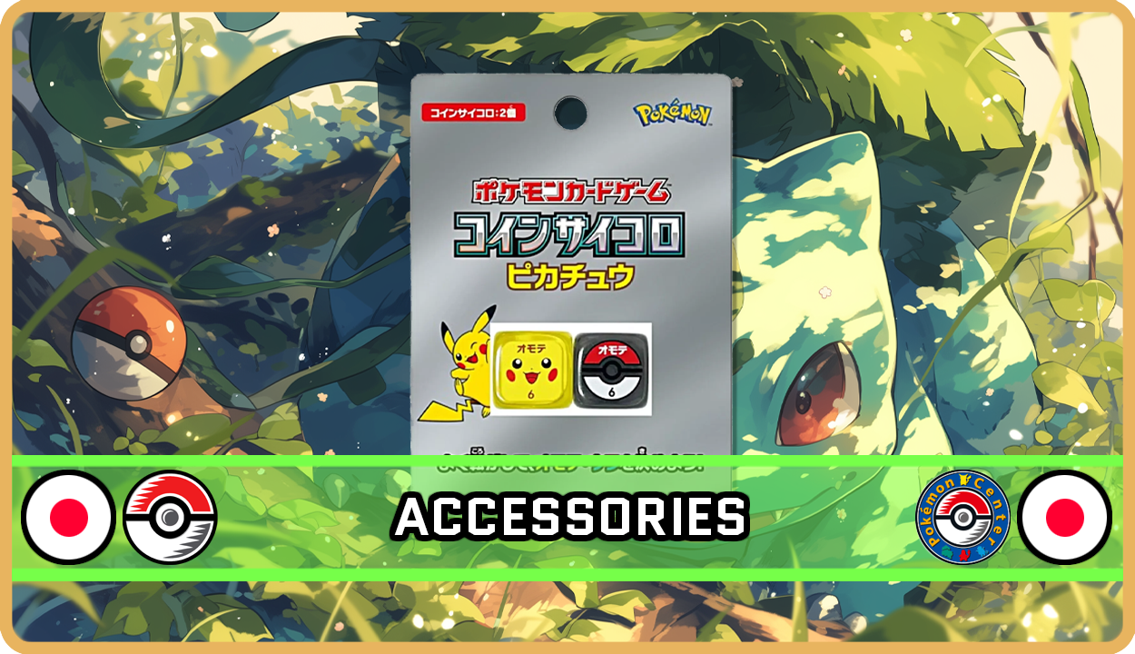 Japanese Pokemon Center Original Accessories