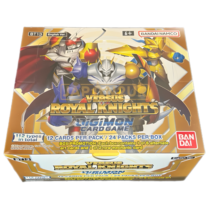 Digimon Versus Royal Knights BT13 English Booster Box