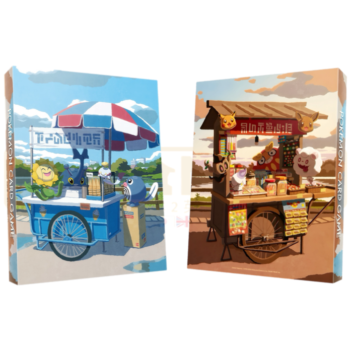 Pokemon Center Japan - Ice Cream Stand 4 Pocket Binder