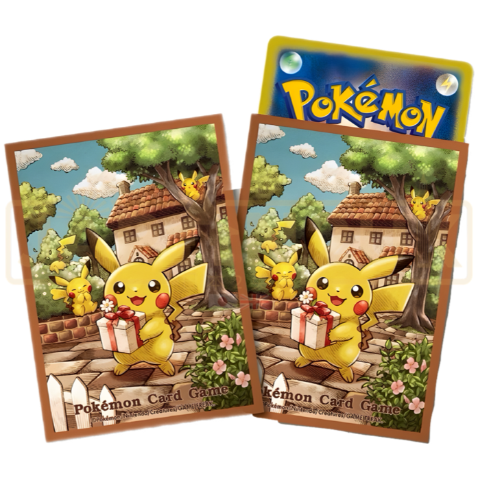 Pokemon Center Japan - Pikachu Gift Card Sleeves Pack