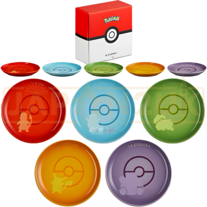 Pokemon Center Japan x Le Creuset Plate Set