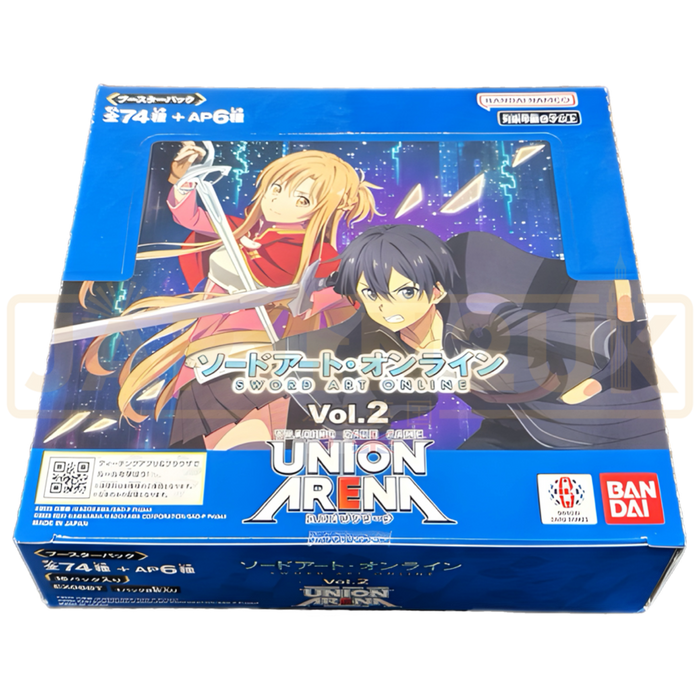 Union Arena Sword Art Online Vol 2 EX08BT Japanese Booster Box