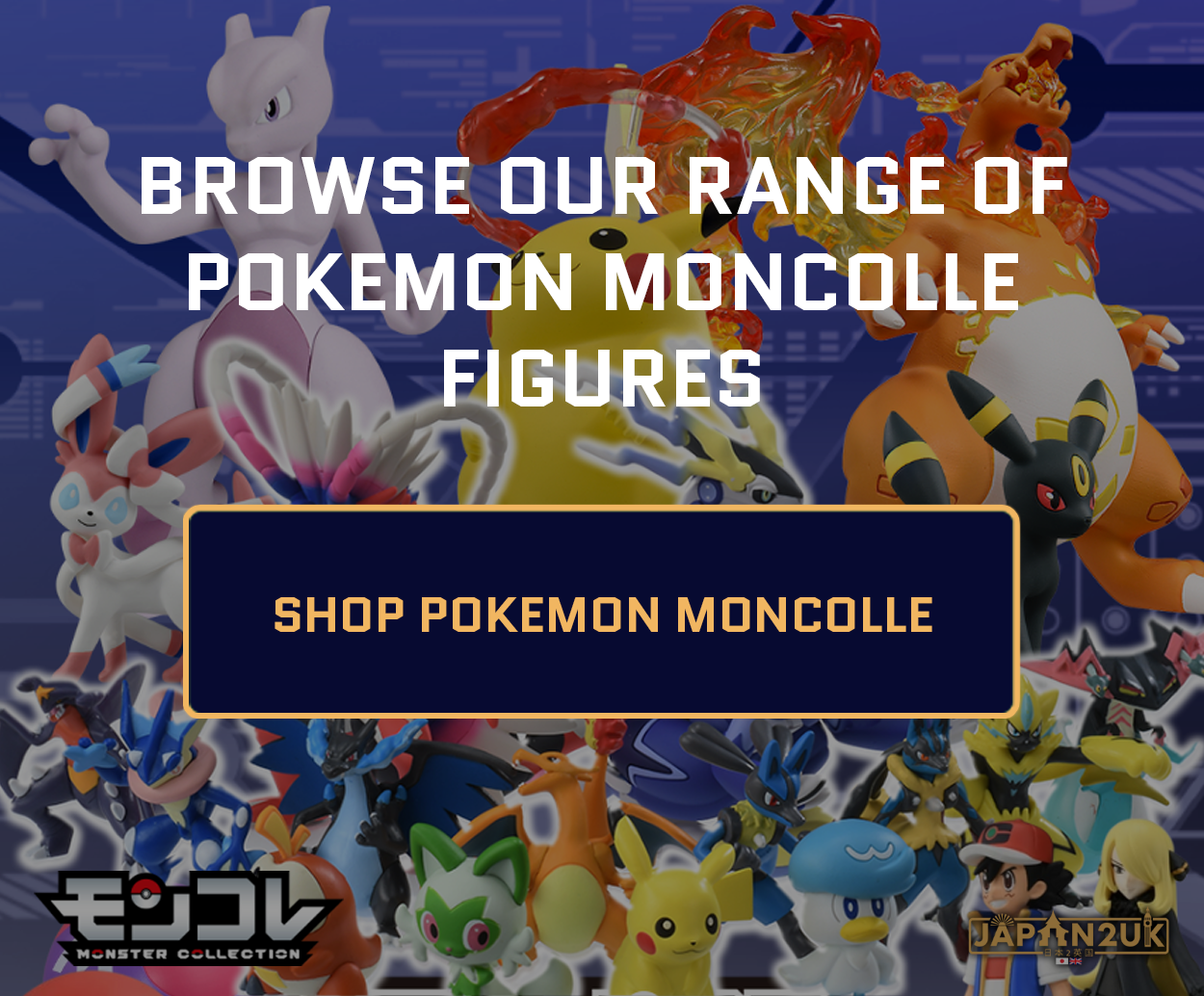 Pokemon Moncolle Figures