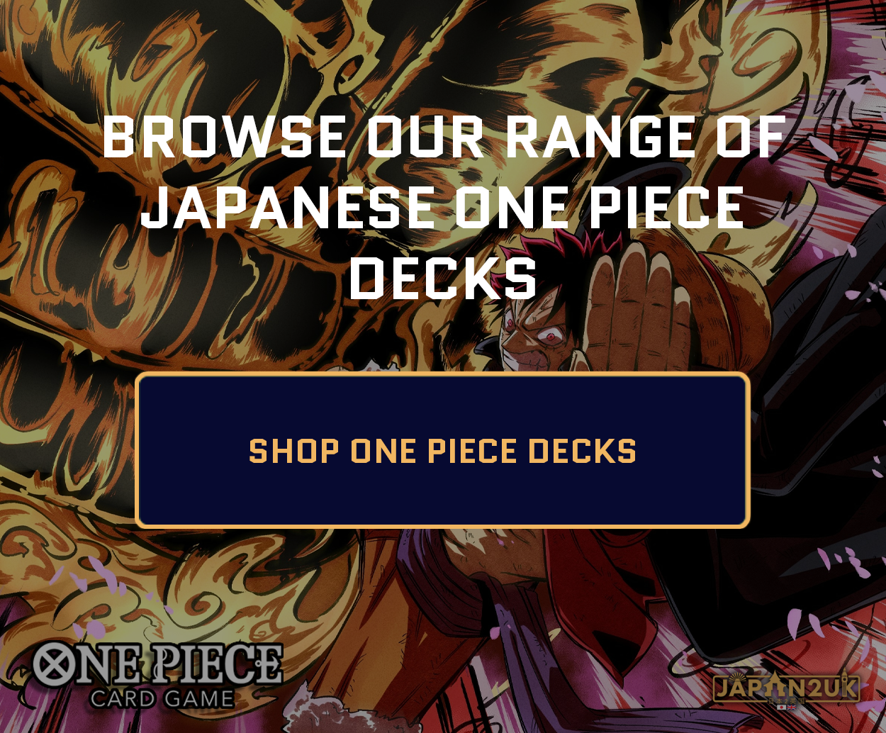 One Piece Japanese Decks