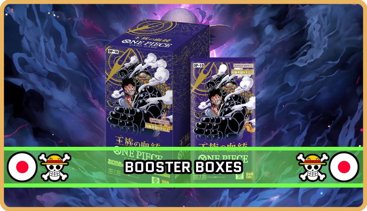 One Piece Japanese Booster Boxes