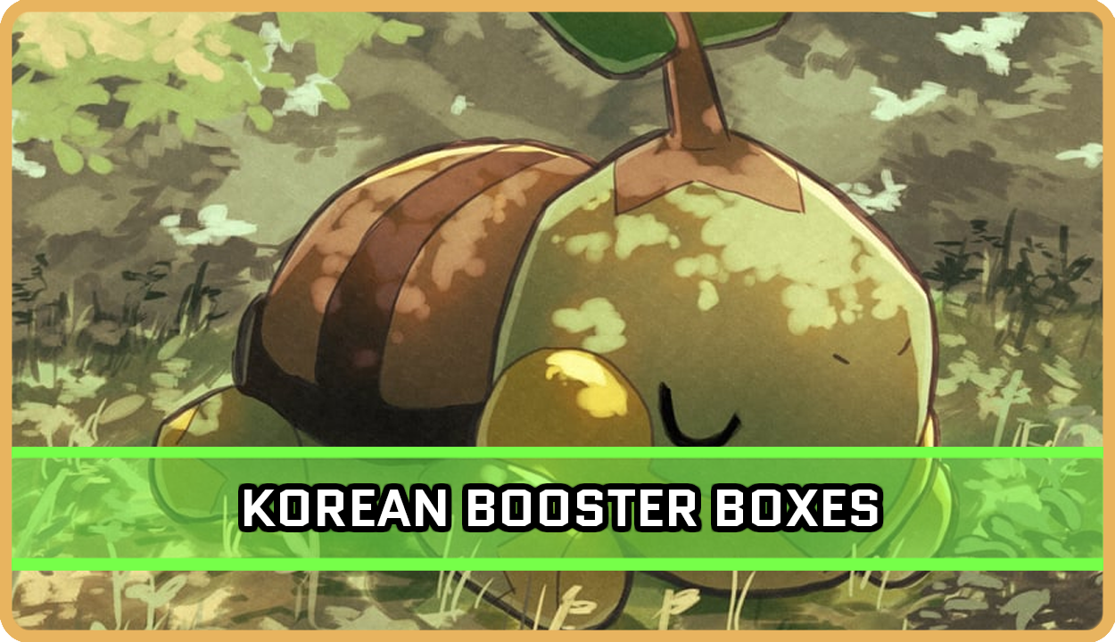 Pokemon Korean Booster Boxes