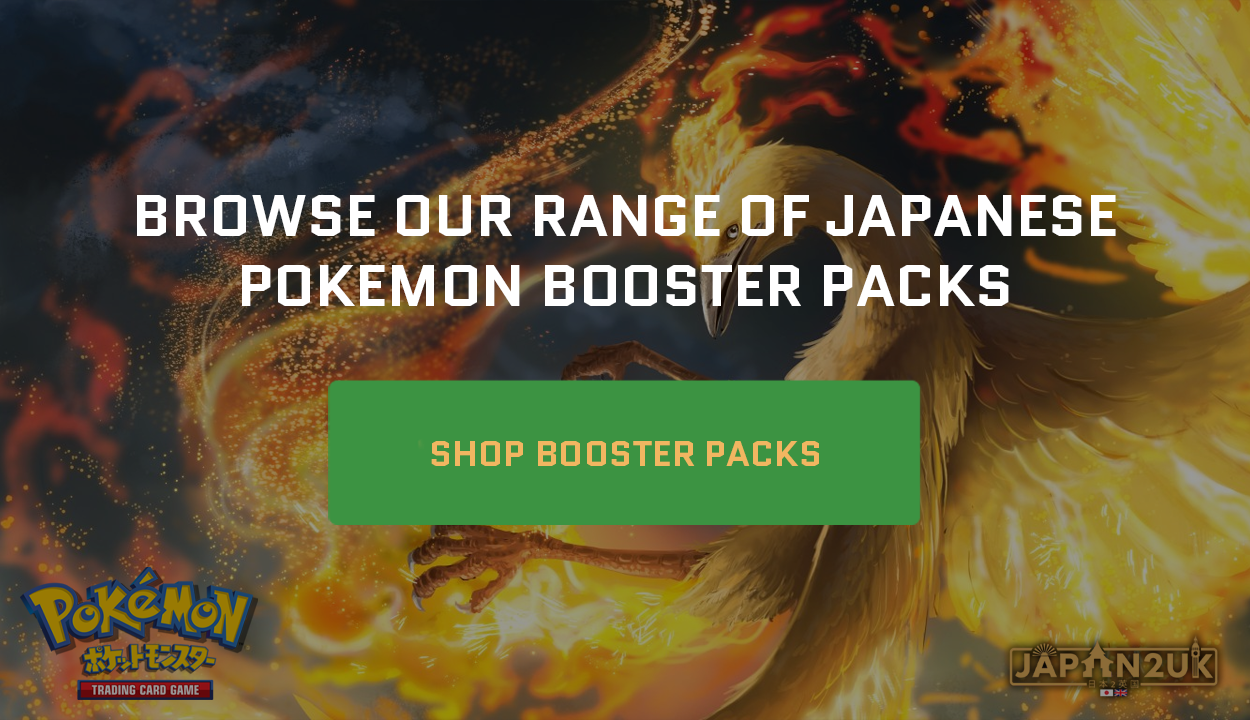 Pokemon Japanese Booster Packs