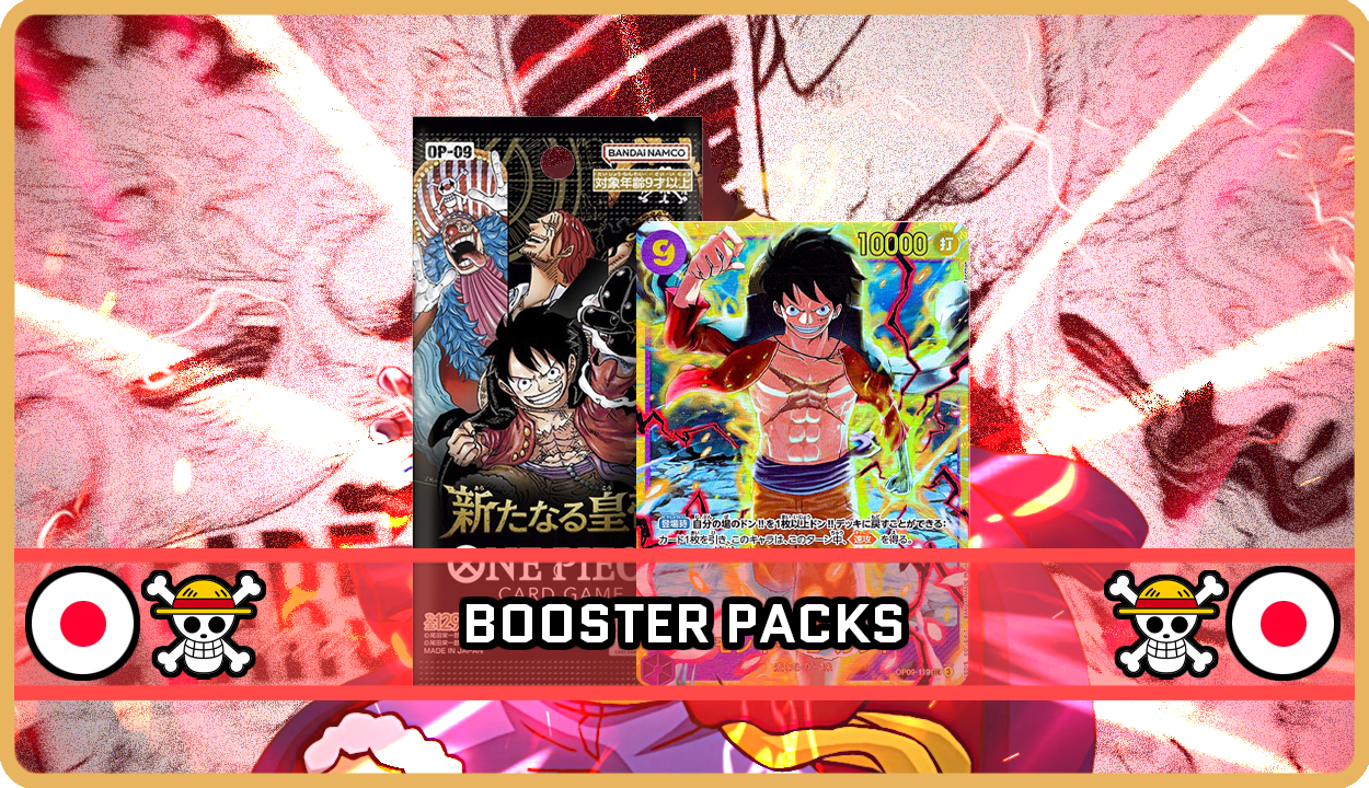 One Piece Japanese Booster Packs