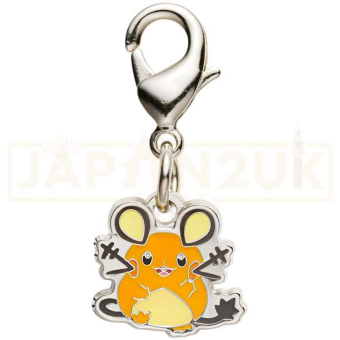 Pokemon Center Japan - 0702 Dedenne Metal Charm/Keychain