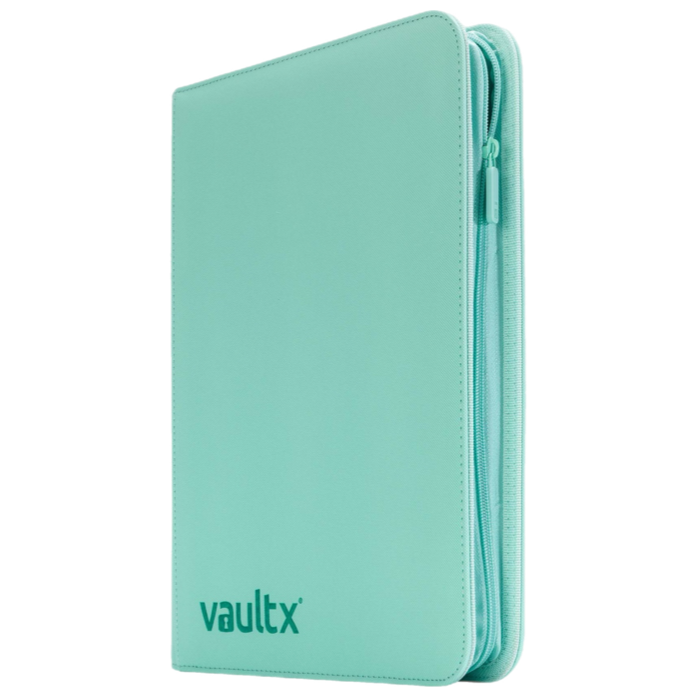 Vault X - 9-Pocket Exo-Tec® - Zip Binder - Mint Green