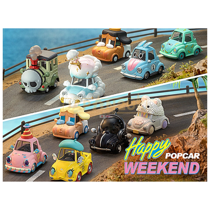 POP MART Pop Car - Happy Weekend Blind Box