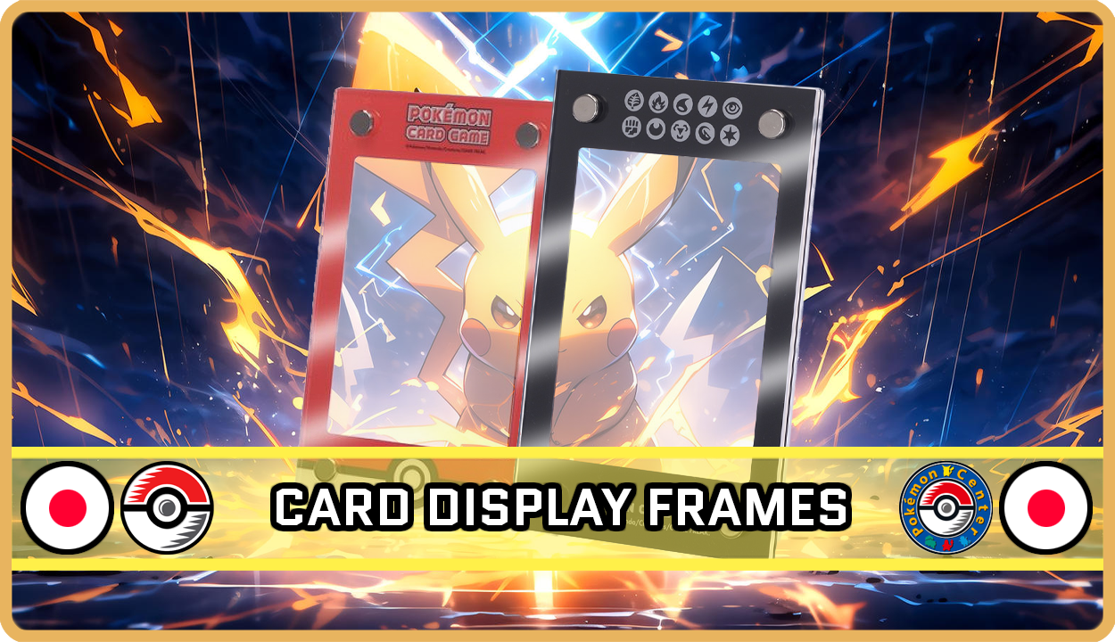 Japanese Pokemon Center Original Card Display Frames