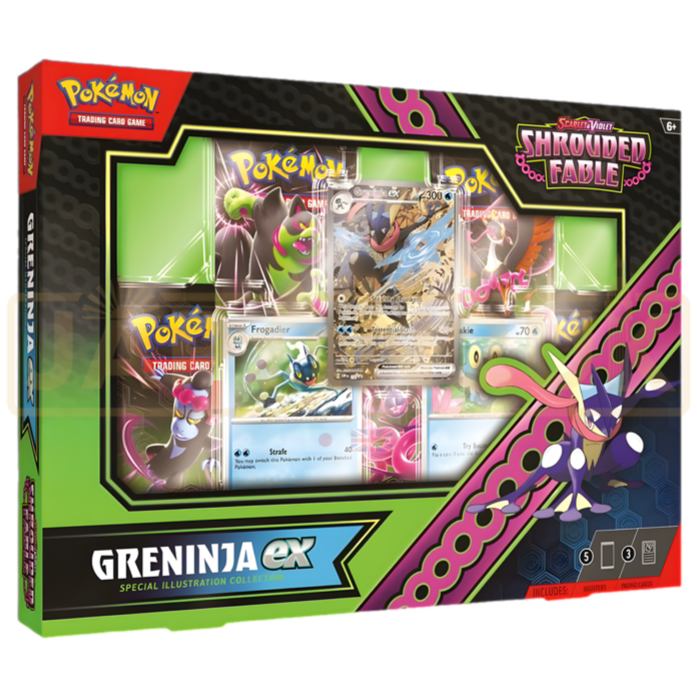 Pokemon Shrouded Fable Greninja ex Special Illustration English Collection Box