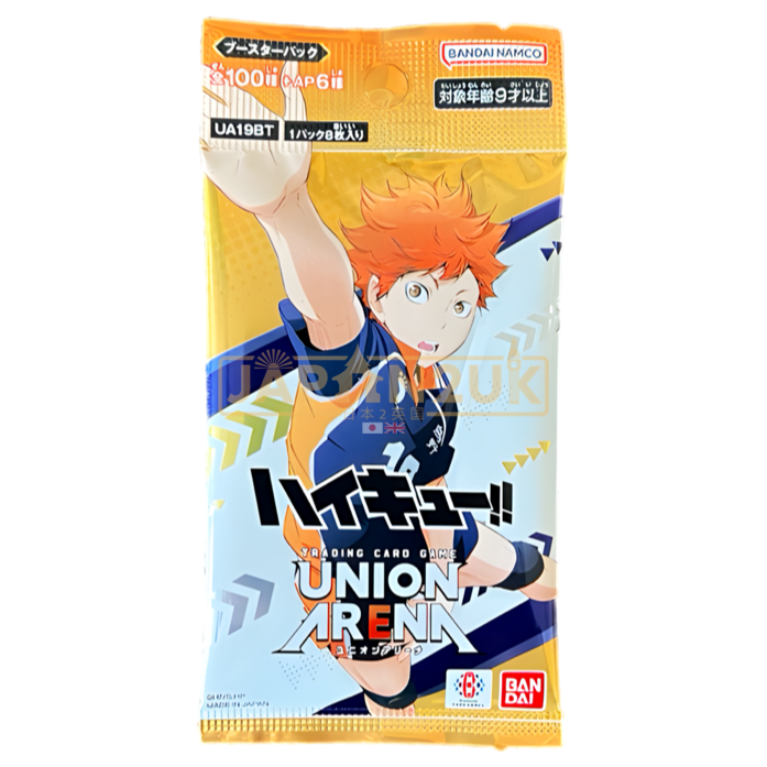 Union Arena Haikyu!! UA19BT Japanese Booster Pack
