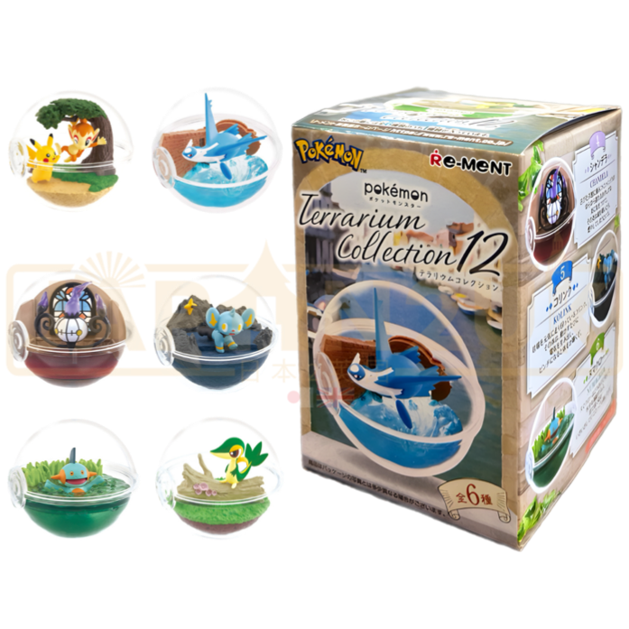 Re-Ment Pokemon Terrarium Collection 12 Blind Box