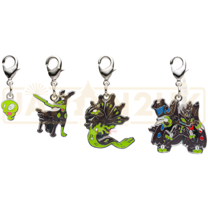 Pokemon Center Japan - 0718 Zygarde (All Forms) Metal Charm/Keychain