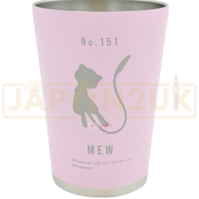 Pokemon Center Japan Mew Stainless Steel Tumbler Cup