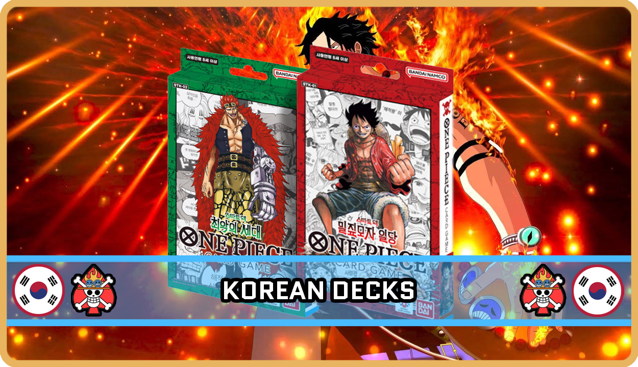 One Piece Korean Decks