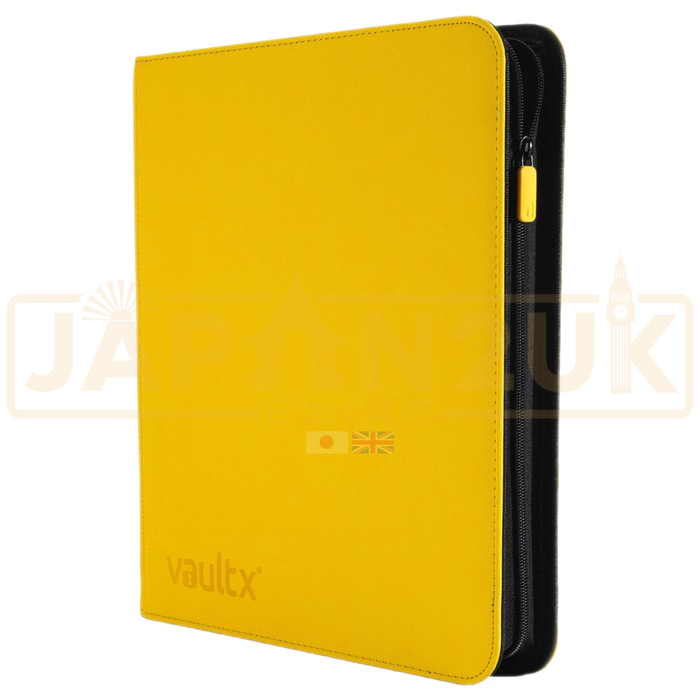 Vault X - 12-Pocket Exo-Tec® XL - Zip Binder - Sunrise Yellow