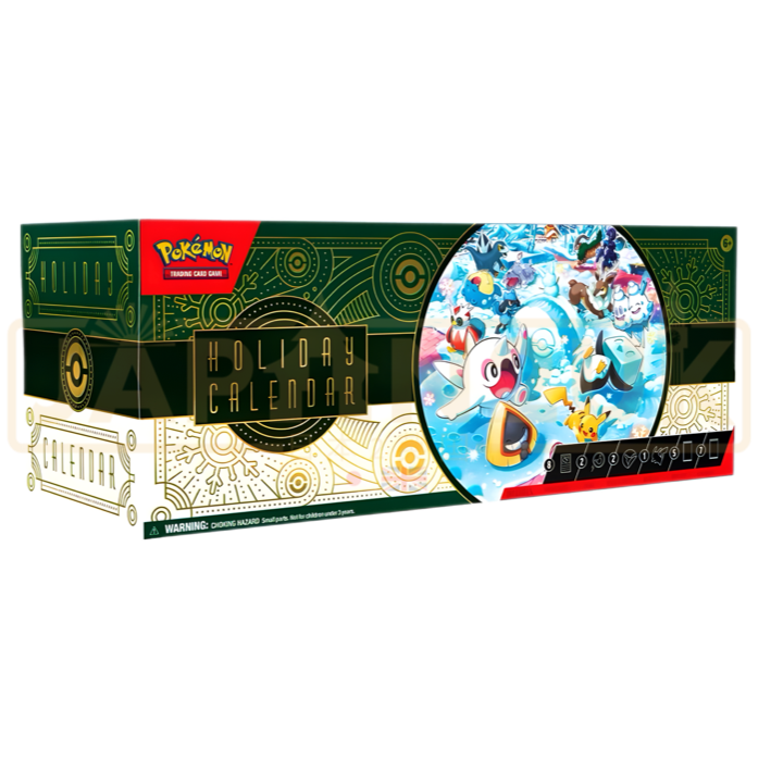 Pokemon Holiday Calendar 2024 English Collection Box