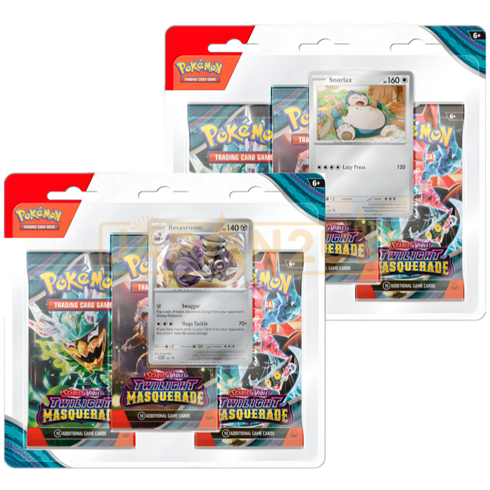 Pokemon Twilight Masquerade 3-Pack Blister