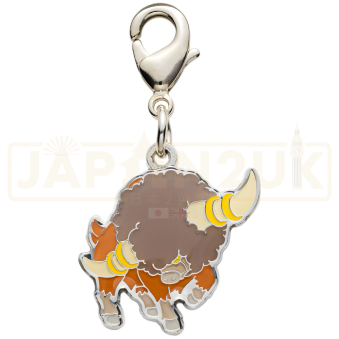 Pokemon Center Japan - Bouffalant Metal Charm/Keychain