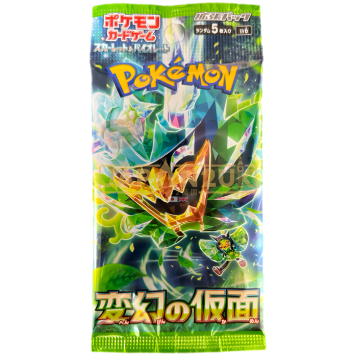 Pokemon Mask of Change sv6 Japanese Booster Pack