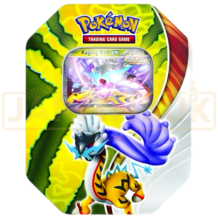 Pokemon Paradox Destinies - Raging Bolt ex Tin