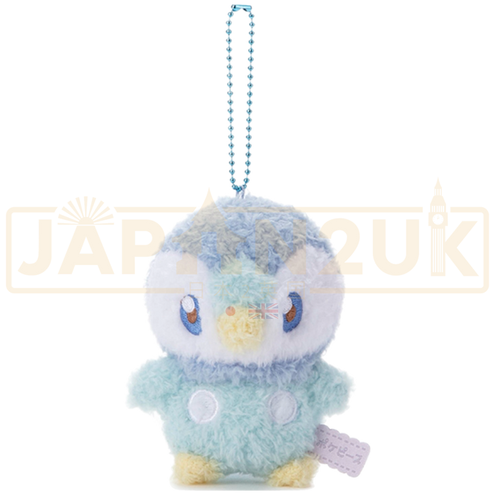 Pokemon Center Japan - 0393 Piplup Poke Peace Keychain Plush