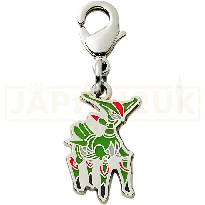 Pokemon Center Japan - 1010 Iron Leaves Metal Charm/Keychain