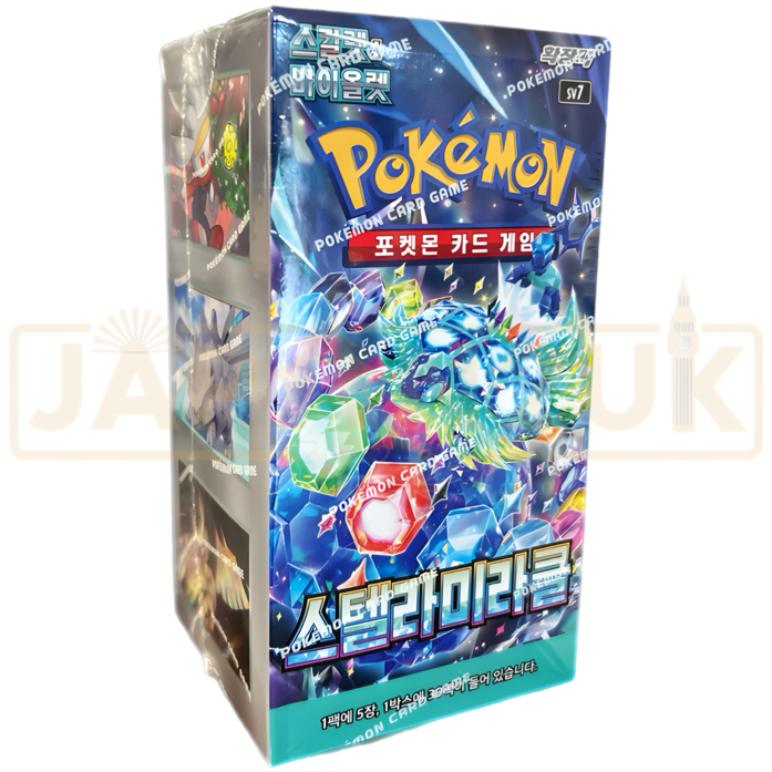 Pokemon Stellar Miracle sv7 Korean Booster Box