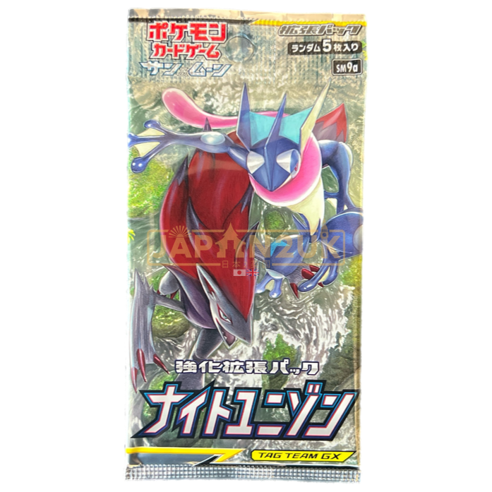 Pokemon Night Unison sm9a Japanese Booster Pack - Japan2UK