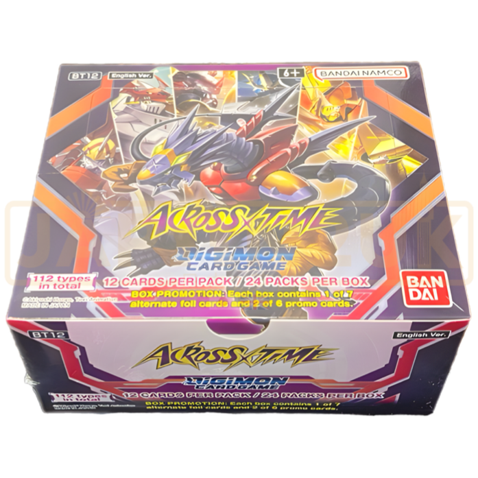 Digimon Across Time BT12 English Booster Box