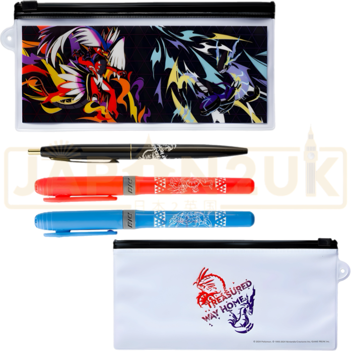 Pokemon Center Japan - Treasured Way Home Pen & Pencil Case Set