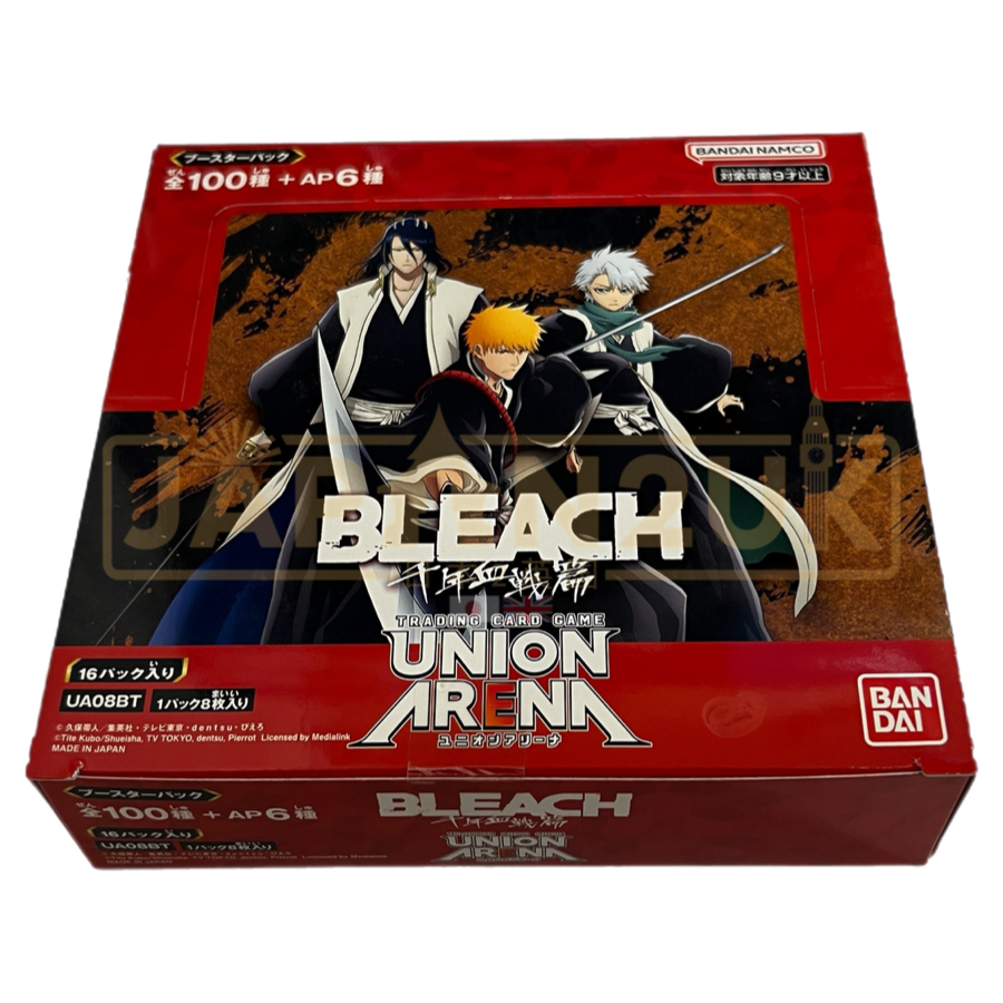 Union Arena BLEACH Millennium Blood Warfare UA08BT Japanese Booster Bo ...