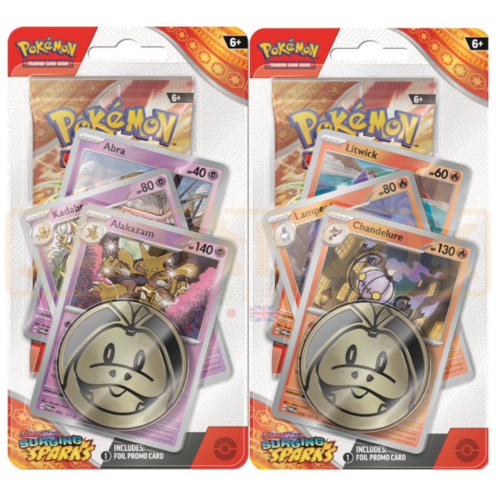 Pokemon Surging Sparks English Premium Checklane Blister