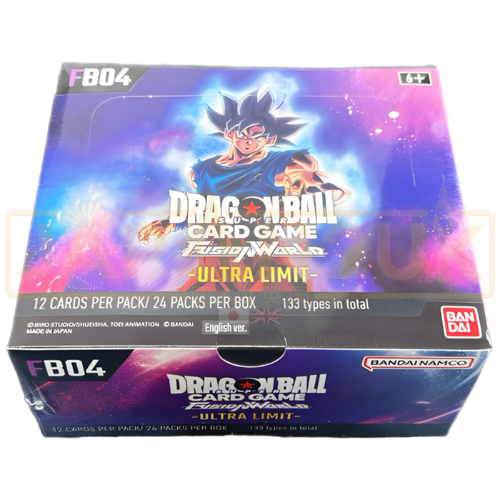 Dragon Ball Super Fusion World Ultra Limit FB04 English Booster Box