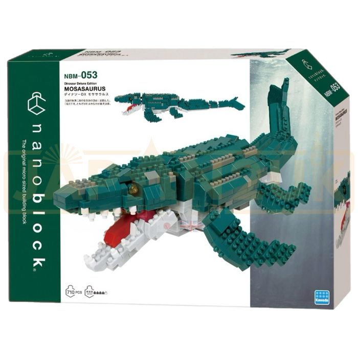 Nanoblock Dinosaur Series - Mosasaurus-DX NBM_053